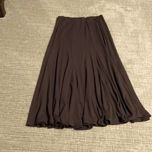 Cabi long brown skirt